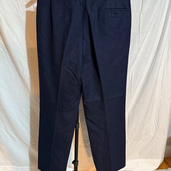 Yves Saint Laurent "Power Suit" style pinstripe jacket 100% wool 40R 36w - Picture 8 of 13